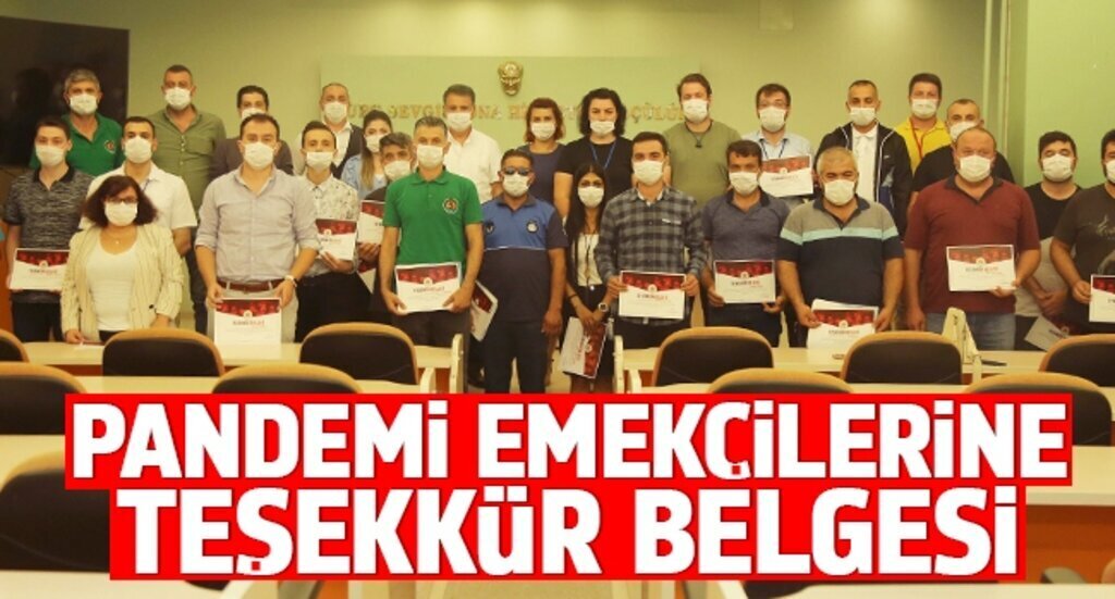 BAsKAN CEMiL DEVECiDEN ViRuSLE MuCADELE DoNEMi EMEKciLERiNE TEsEKKuR BELGESi