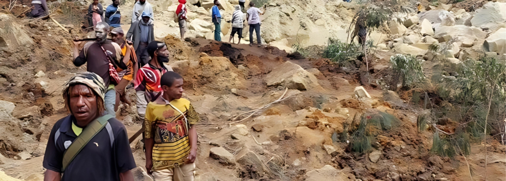 Papua Yeni Gine’de dev heyelan; 2 binden fazla insan toprak altında kaldı