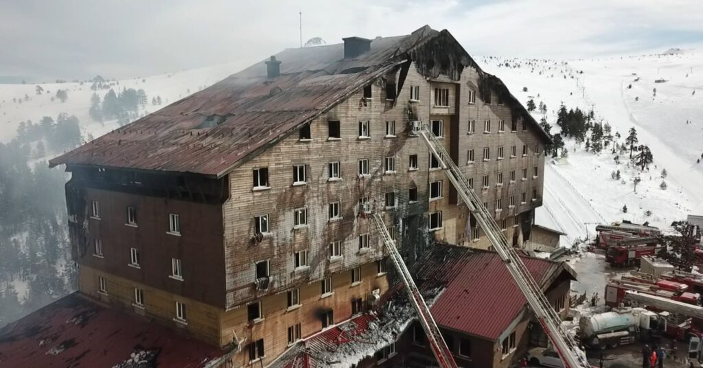 Bolu’da Kartalkaya Kayak Merkezi’nde otel yangınında: 66 ölü, 51 yaralı