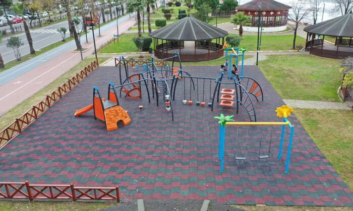 Ordu Büyükşehir’den 19 ilçeye 166 adet çocuk oyun parkı