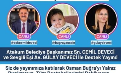 Başkan Deveci’den SMA’lı minik Buğra için dayanışma çağrısı