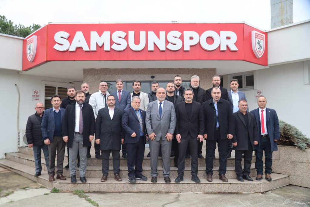 Başkan İbrahim Sandıkçı Samsunspor’da 