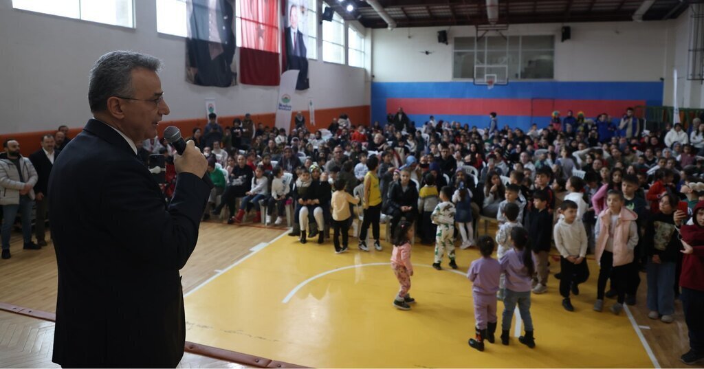 Baskan Ihsan Kurnaz Cocuklarimizin mutlulugu bizim en buyuk motivasyon kaynagimizdir