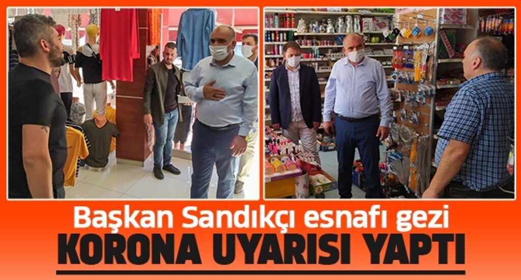 Baskan Sandikci esnafi gezi