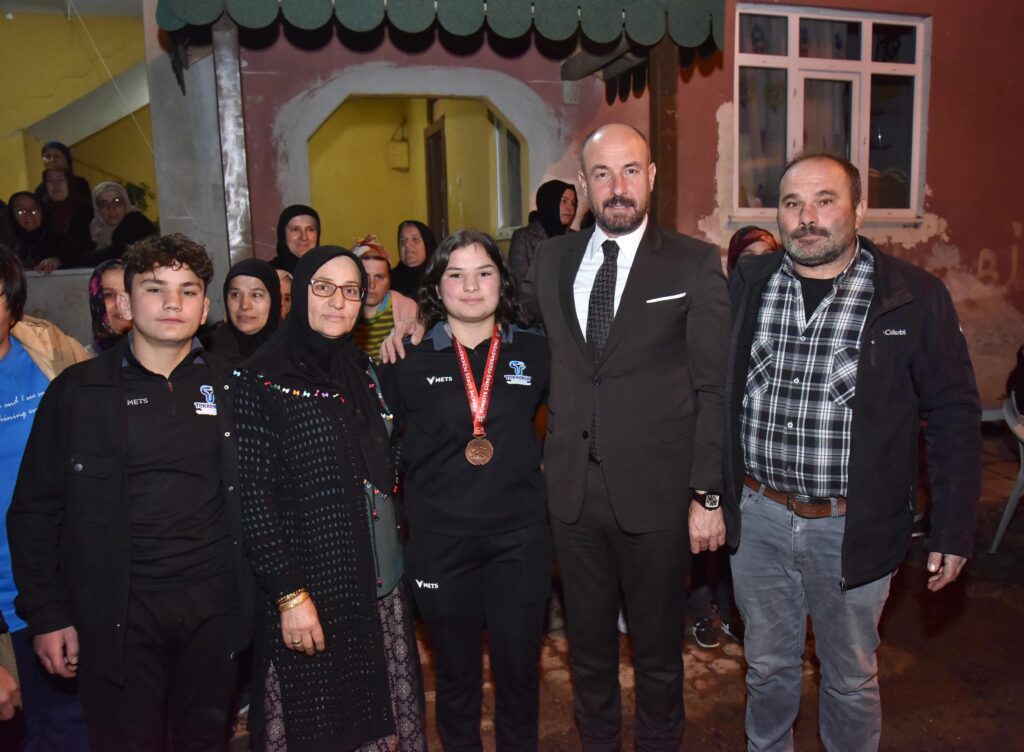 Başkan Togar’dan Türkiye üçüncüsü sporcuya tebrik