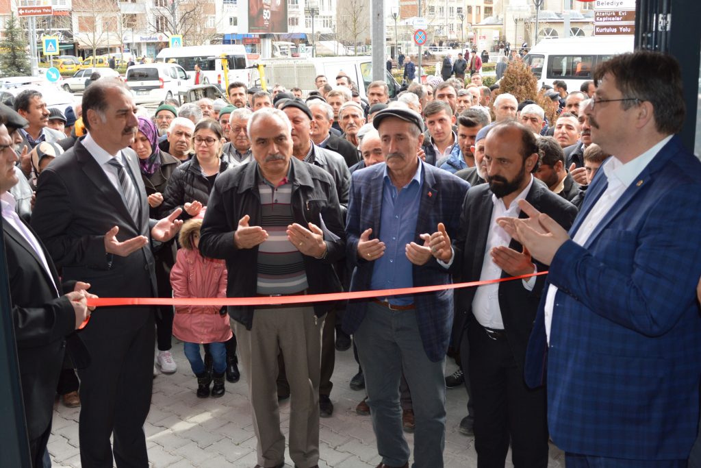 Bağımsız Belediye Başkan Adayı Mahmut Karahan irtibat bürosu açtı