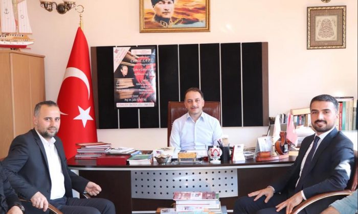 Başkan Kalaycı’dan Ayvacık Belediyesi İl Kültür ve Turizm Müdürü’ne ziyaret