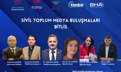 Bitlis’te ‘Sivil Toplum Medya Buluşmaları’ programı düzenlenecek