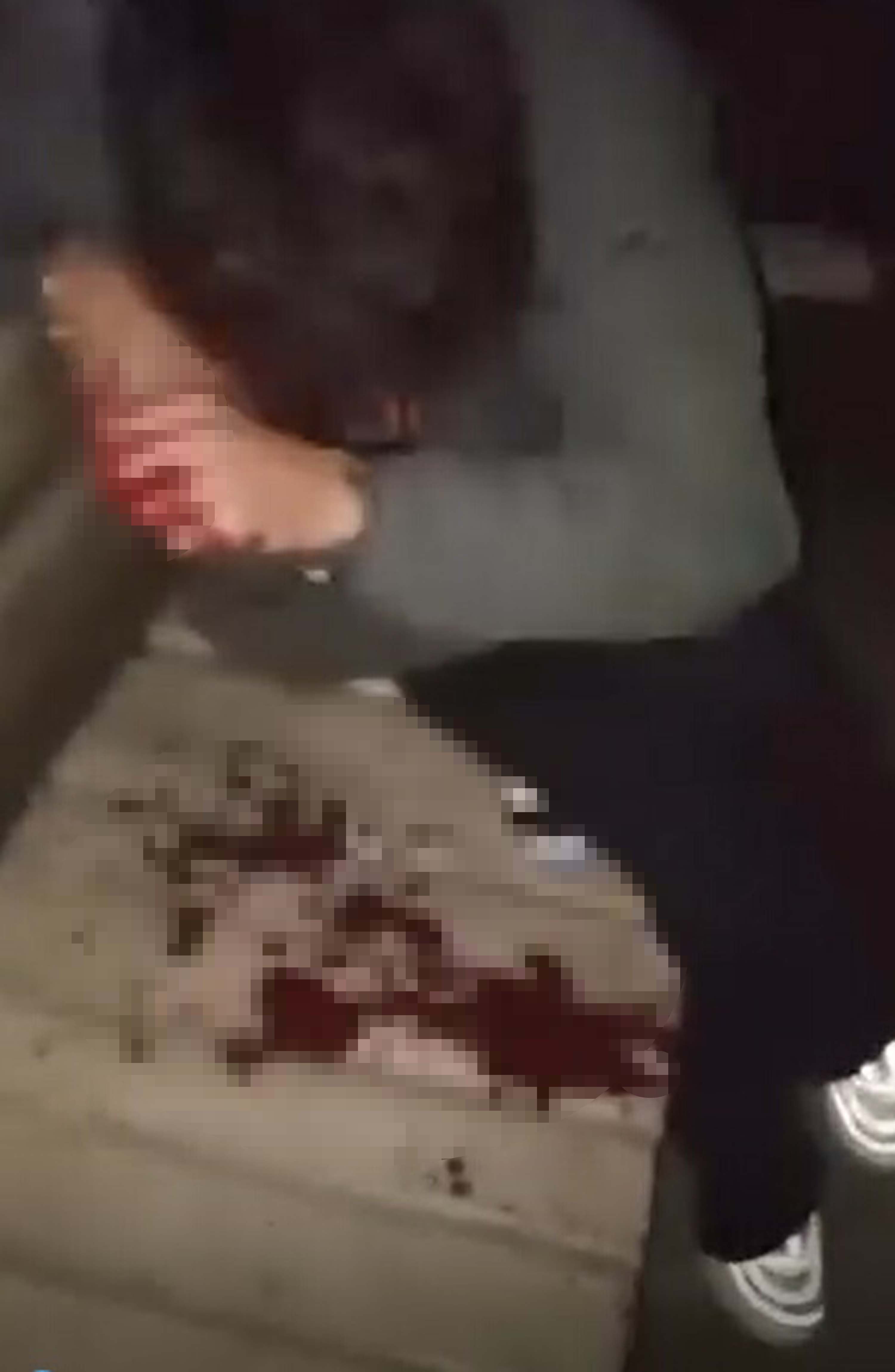 Çanakkale - Lise öğrencisi, okul arkadaşını darbetti; o an