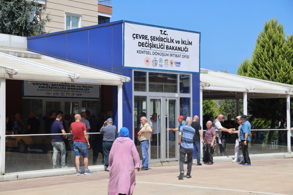 Samsun’un O ilçesinde kentsel dönüşüm için başvuru yoğunluğu