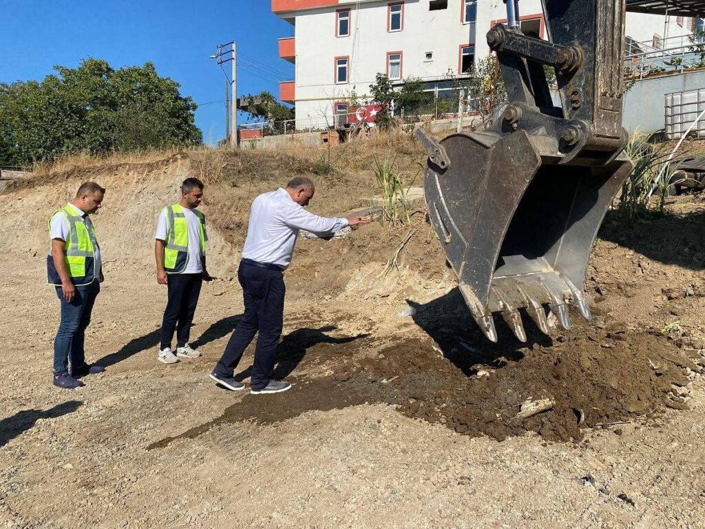 Başkan İbrahim Sandıkçı Sahada