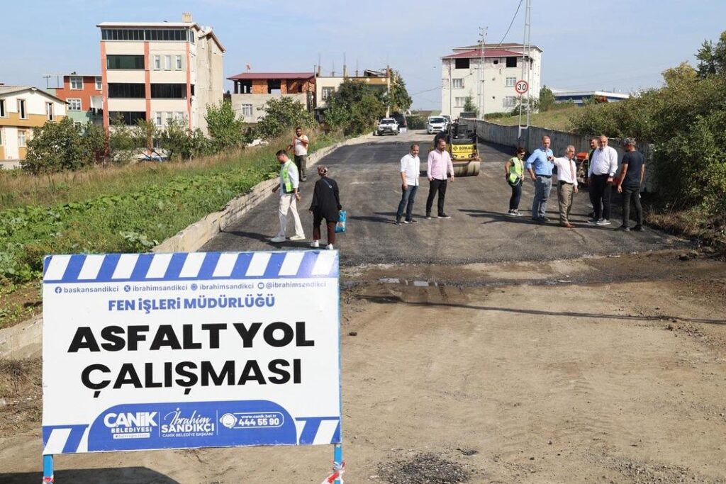 Canik’te Ulaşım Atağı: Güvenli ve Konforlu Yollar Kazandırılıyor