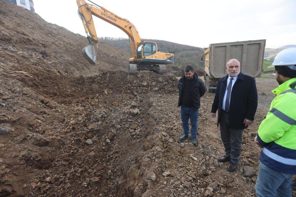 Canik’te eğitime yatırım: Fen lisesi için ilk kazma vuruldu