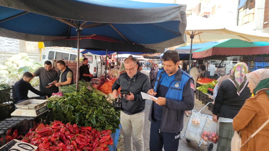 Canik’te Semt Pazarları Denetim Altında