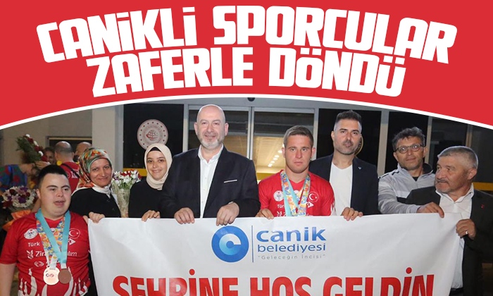 Canikli Sporcular zaferle döndü