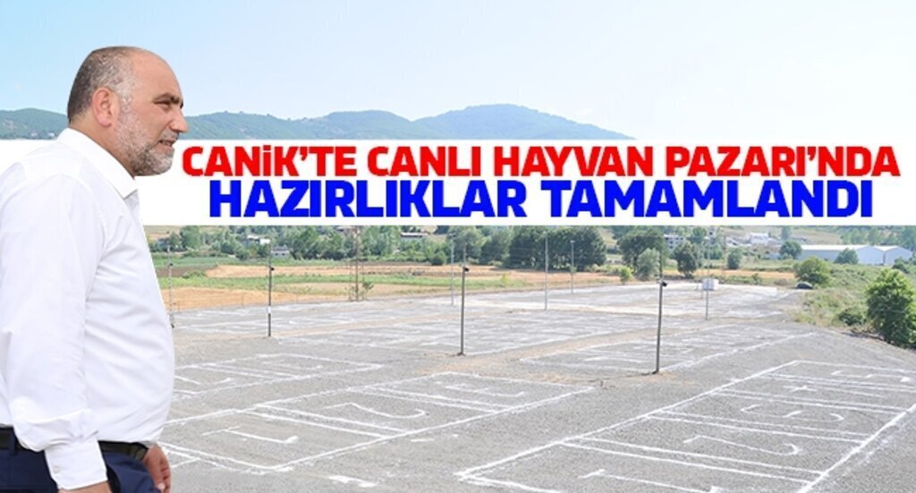 CANiK’TE CANLI HAYVAN PAZARI’NDA