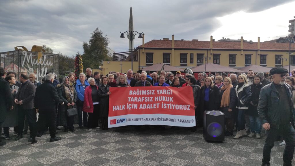 CHP Samsun’dan adalet ve hukuk krizi tepkisi