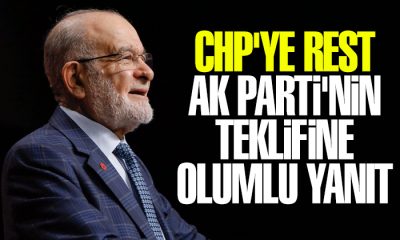 Saadet Partisi’nden CHP’ye rest! AK Parti’nin teklifine olumlu yanıt geldi