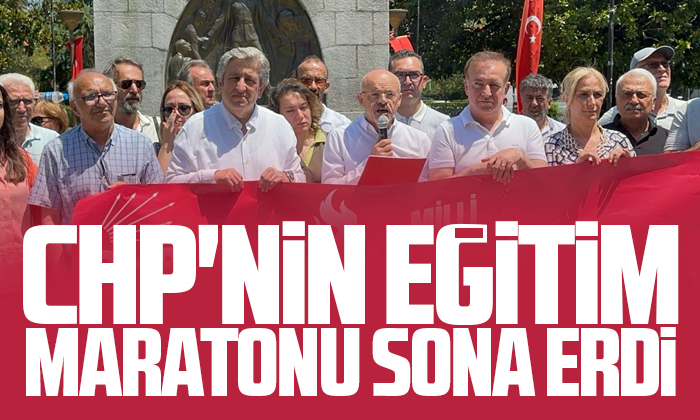 CHP’nin Eğitim Maratonu sona erdi