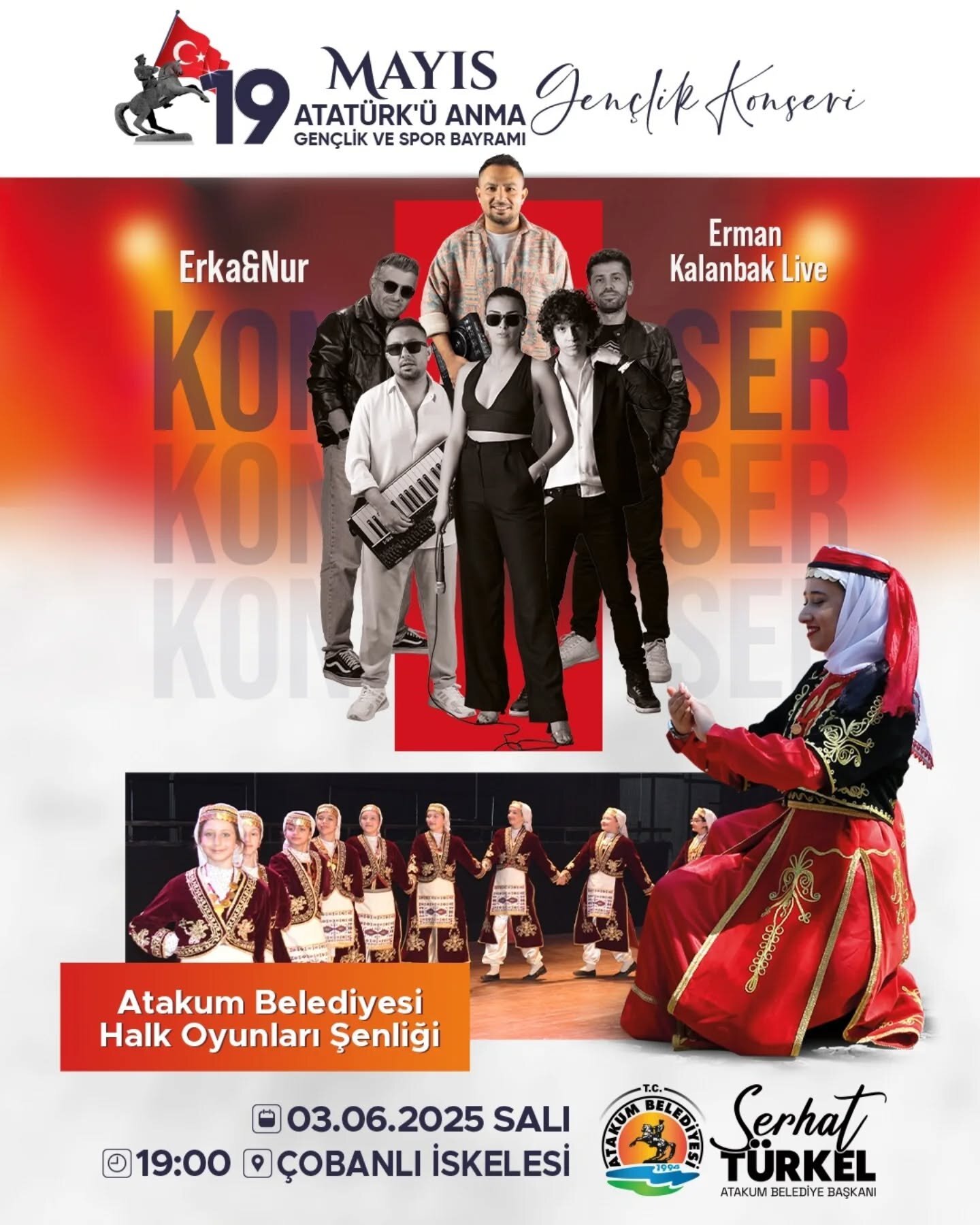 COBANLI HALK ISKELESINDE MUZIK SOLENI