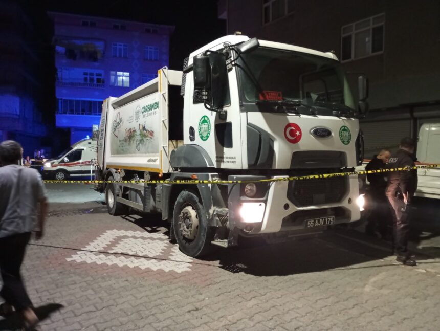 COP KAMYONUNUN CARPTIGI YAYA OLDU 929761 276161