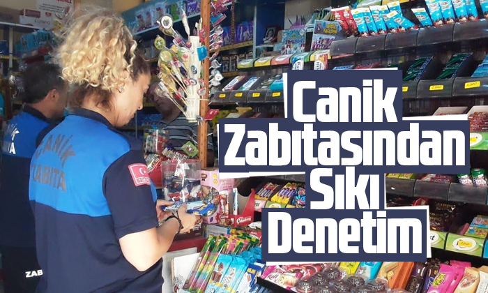 Canik Zabıtasından Sıkı Denetim 