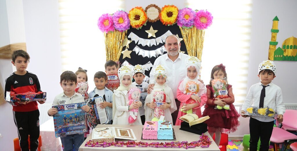 Canikte Miniklerin Kuran Sevinci