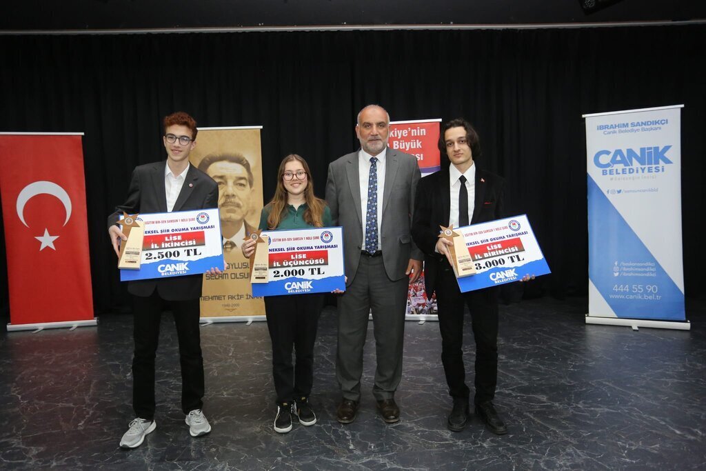 Canikte Ogrenciler Odullerine Kavustu
