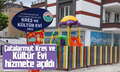 Çatalarmut Kreş ve Kültür Evi hizmete açıldı