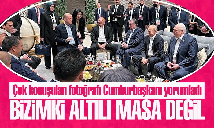 Semerkant’taki çok konuşulan fotoğrafa Erdoğan’dan yorum