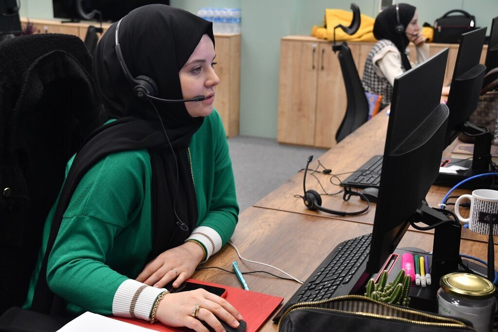 Cozum Merkezi afetzedeler icin devrede 1