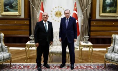 Cumhurbaşkanı Erdoğan, DSP Lideri Aksakal’la görüştü