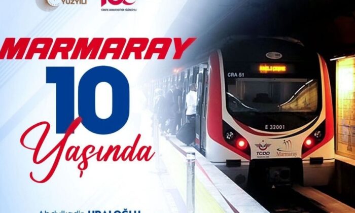 Cumhuriyet’in 100’üncü yılında Marmaray 10 yaşında!