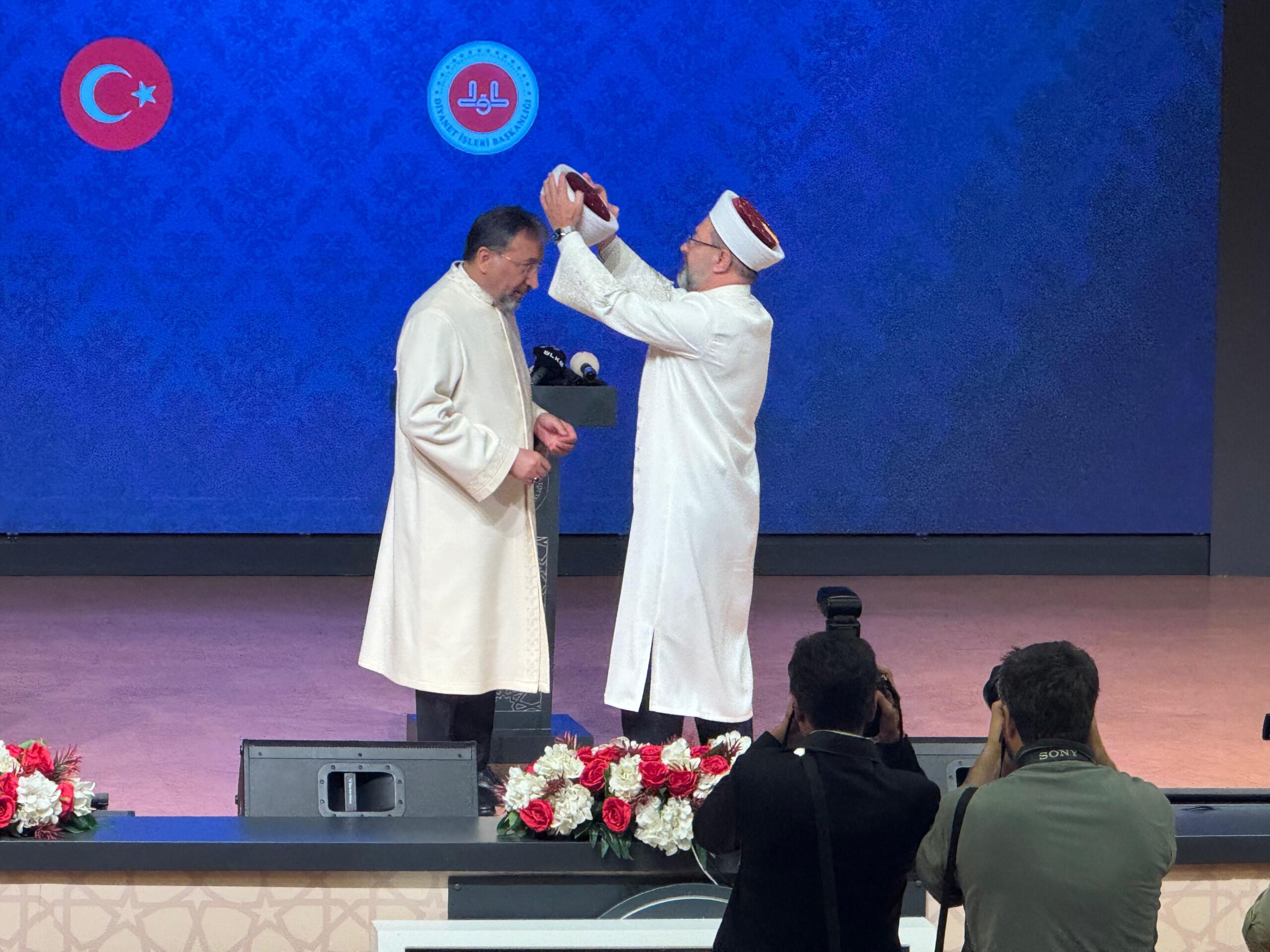 Diyanet İşleri Başkanı Arpaguş, görevi Erbaş'tan devrald.