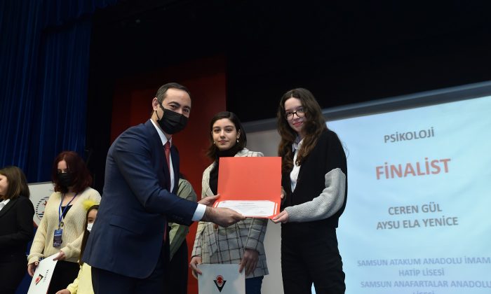 Tübitak araştırma projeleri yarışması ödül töreni gerçekleştirildi