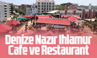 Ihlamur Cafe ve Restaurant, panoramik manzarasıyla eşsiz lezzetler sunuyor