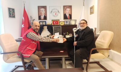 Samsun’da Emekli Maaşını Bankadan Çekip Kızılay’a Bağışladı