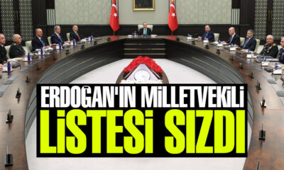 Cumhurbaşkanı Erdoğan’ın milletvekili listesi sızdı!