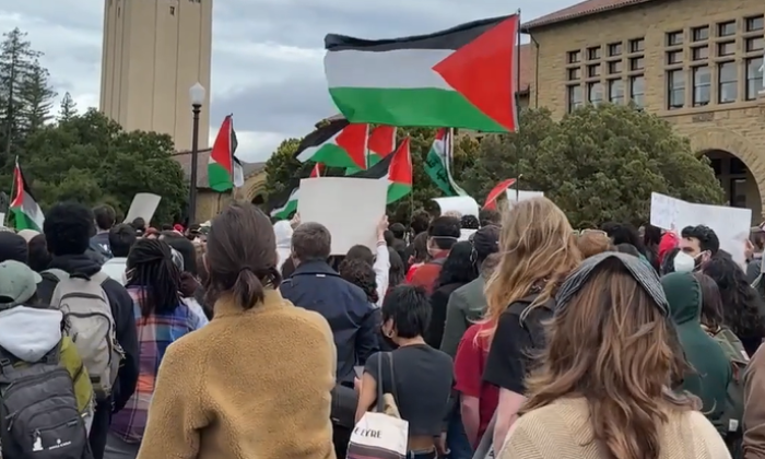 ABD’de üniversite öğrencilerinden Filistin’e destek
