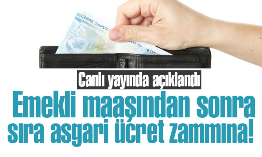 Emekli maasindan sonra sira asgari ucrette