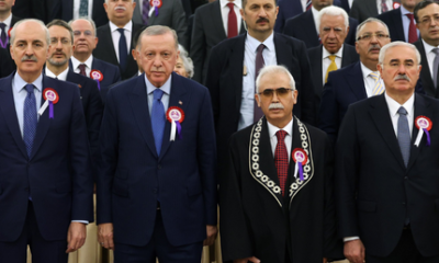 Erdoğan, AYM’de gerçekleştirilen ant içme törenine katıldı