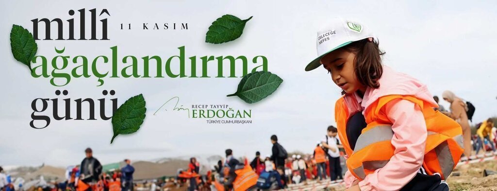 Erdogan Ulkemizin 2023 farkli noktasinda milyonlarca fidani toprakla bulusturuyoruz