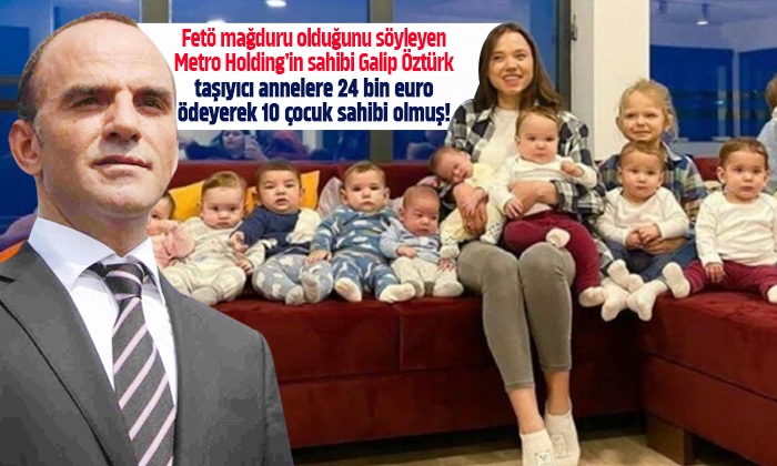 Firari Galip Öztürk’ün eşi 10 çocuk sahibi olduklarını anlattı