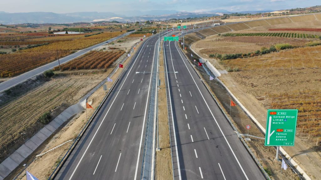 Mersin OSB otoyol bağlantısı ile 15 kilometre kısaldı