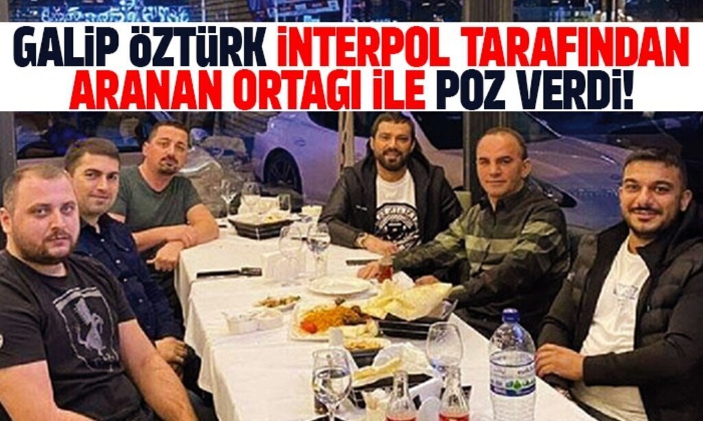 GALiP oZTuRK iNTERPOL TARAFINDAN ARANAN ORTAGI iLE POZ VERDi1