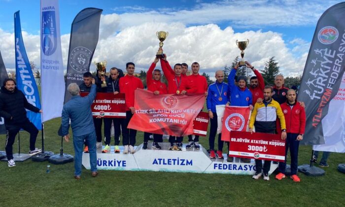 TSK Spor Gücü Komutanlığı Kır Koşusu Takımı, Türkiye Şampiyonluğu elde etti