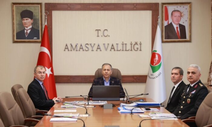 İçişleri Bakanı Ali Yerlikaya Amasya’da