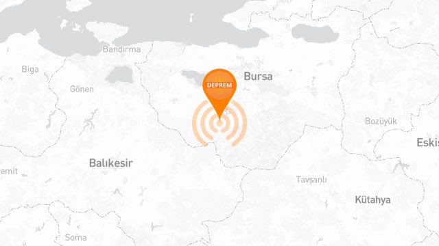 Bursa’yı uyandıran deprem