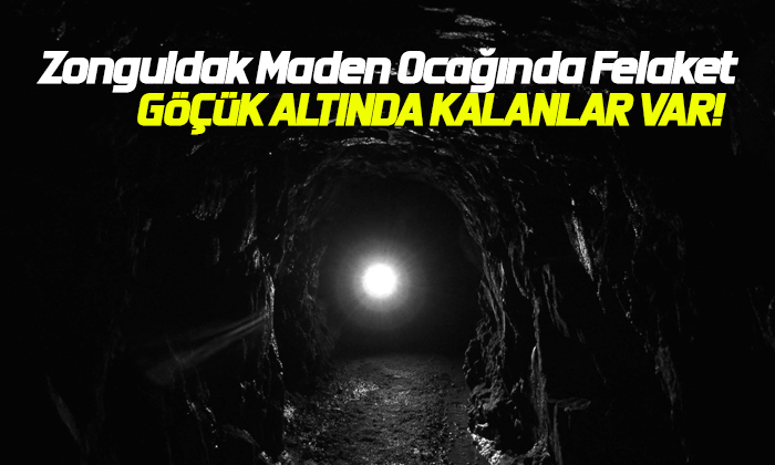 Zonguldak maden ocağında göçük