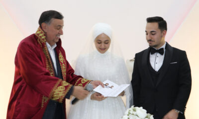 Havza Belediye Başkanı İkiz, ilk nikahı kıydı